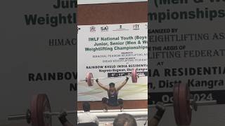 JUNIOR LIFTER DEFEAT COMMONWEALTH CHAMPION CONGRATULATIONS weightlifter weightlifting sports [upl. by Erich630]