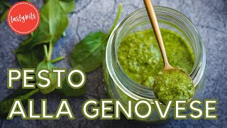 Basilikum Pesto SELBER MACHEN  so gehts schnell amp einfach [upl. by Ynohtnad]