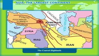 The largest continent  Physiography class8 [upl. by Attey]