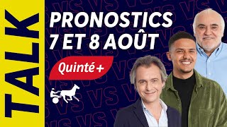 GILLES FAVARD CLASH GUILLAUME COVÈS  Pronostics Quinté du 7 et 8 août  Favard Contre 1 [upl. by Ilocin]