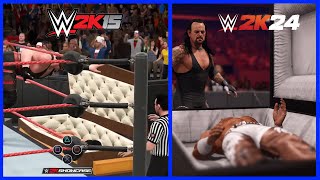 WWE 2K24 14 Removed Features That Are Coming Back [upl. by Anoif]