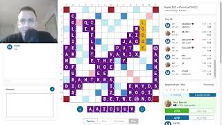 Scrabble game with commentary no457 [upl. by Yarb]