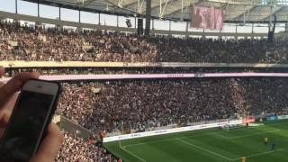 Besiktas Sampiyonluk Maci Oncesi Vodafone Arena Tezahuratlar [upl. by Lanni]