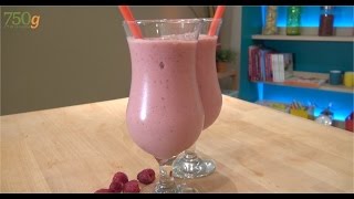 Recette de Milkshake à la framboise  750g [upl. by Hadeehuat]