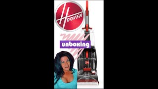 HOOVER Elite Carpet Cleaner Unboxing [upl. by Akcirederf792]