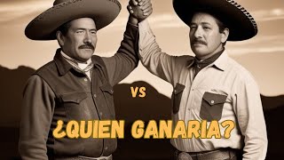 Emiliano Zapata vs Pancho Villa quien ganaria [upl. by Ailhad]