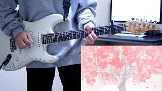 花降らし  nbuna feat初音ミク ギター弾いてみた Guitar Cover [upl. by Acirre]