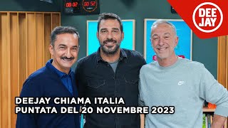 Deejay Chiama Italia  Puntata del 20 novembre 2023  Ospite Edoardo Leo [upl. by Hwu435]