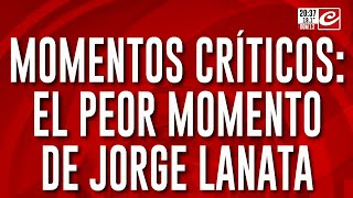 Momento críticos el peor momento de Jorge Lanata [upl. by Eilsel]