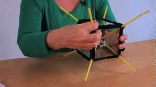 How to show diagonals in a cube [upl. by Stochmal]