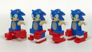 Brickbuilt LEGO Sonic the Hedgehog Legs Tutorial [upl. by Boone]