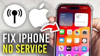 How To Fix No Service On iPhone  Full Guide [upl. by Attevad843]