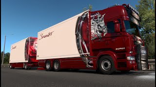 Euro Truck Simulator 2 Scania Sarantos R999 \8 7 [upl. by Welby]