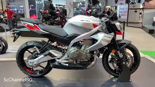 Aprilia Tuono 457 2025 Walkaround  EICMA 2024 [upl. by Oremodlab938]