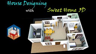 Sweet Home 3D Floor Plan Design [upl. by Kreindler]