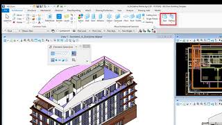 AECOsim CONNECT  Sample Video 03  The Ribbon Bar Interface [upl. by Saber]