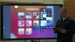 Clevertouch Connecting to an iPad [upl. by Osborne]