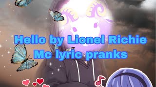 Mc lyrics pranks  Mc x Barbatos  Obey Me  Texting Series 48  READ DESC [upl. by Anilemrac]