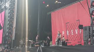 I Prevail  Gasoline New Song live at Download Festival Melbourne 2019 [upl. by Whitaker]