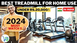 Top 5 Best Treadmill under 20000 in India 2024  Best Treadmill for Home use 2024  Best Treadmill [upl. by Anawt]