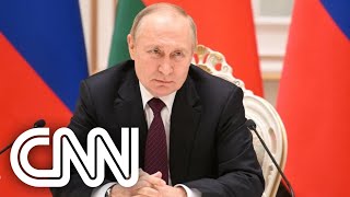 Putin defende invasão da Ucrânia em discurso nacionalista  CNN NOVO DIA [upl. by Stafani921]