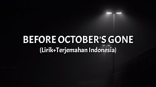 Before Octobers Gone  Cimorelli LirikTerjemahan Indonesia [upl. by Amliw]