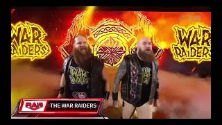 War Raiders returns to Raw 2024 with old theme song [upl. by O'Donovan]