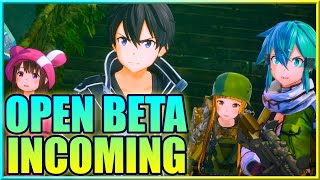 OPEN BETA for Sword Art Online Fractured Daydream All You Need To Know  Gamerturk SAO [upl. by Doomham]