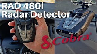 Cobra RAD 480i Radar Detector in 2 Minutes What You Need to Know [upl. by Leod400]