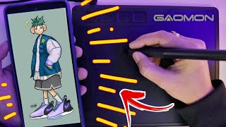 Unboxing Review  The Worlds Cheapest Drawing Tablet GAOMON S620 [upl. by Saw]