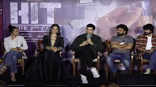 HIT 2 Movie Team Interaction With Media  Adivi Sesh  Meenakshi Chaudhary  Sailesh Kolanu [upl. by Urson220]