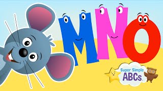 The Sounds of the Alphabet  MNO  ​​🌈 Super Simple ABCs [upl. by Kaltman]