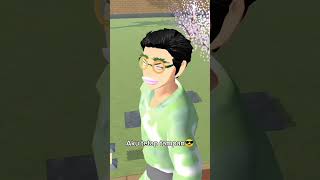 Memang aku tampan🤓IBGinaoffc fypシ゚viral sakuraschoolsimulator sakurasch [upl. by Placidia]