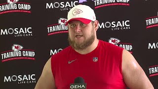 Chiefs C Creed Humphrey Im focused on us [upl. by Pyne243]