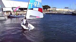 World Sailing Olympic Trials at RCN Valencia  day 3 [upl. by Annirok]