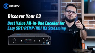 Discover Your E3 Best Value AllinOne Encoder for Easy SRTRTMPNDI HX Streaming [upl. by Rufe]