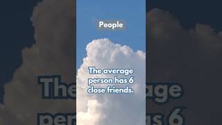 Random People Fact 3 friends close interestingfacts psychology trendingshorts [upl. by Cindee]