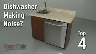 Top Reasons Dishwasher Is Noisy — Dishwasher Troubleshooting [upl. by Mixie]