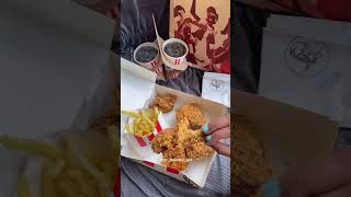 KFC in Pakistan 🤤👌 Deal boxPepsiFried chickenFries [upl. by Cordula242]