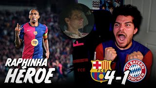 REACCIONANDO al Barcelona 41 Bayern Múnich  FLICK y RAPHINHA ACABAN CON LA PESADILLA [upl. by Dennis55]