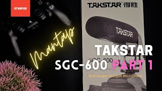 Takstar SGC600 Best Budget Shotgun Microphone [upl. by Durarte]