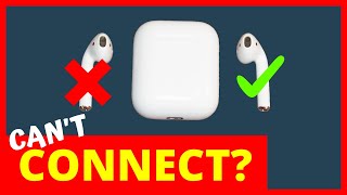 AirPod Not Connecting QUICK amp EASY FIX  Handy Hudsonite [upl. by Able]