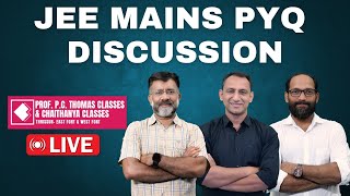 2 JEE MAIN PYQ DISCUSSION I Session  2 I 28082024  900 AM [upl. by Naffets696]