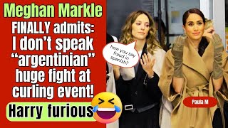 Harry CONFRONTS Meghan Michael Buble amp Wife Embarrassed HUGE FIGHT at Curling Event 😱 [upl. by Nurav]