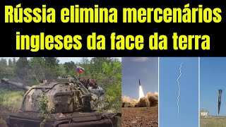 Ataque russo destrói depósito de drones e elimina mercenários ingleses da face da terra [upl. by Siobhan]