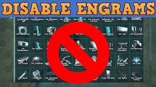 How to Disable Engrams on your Ark Survival Evolved Server [upl. by Joseito]