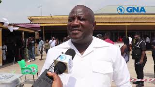 Solomon Kotei MCE La Dade Kotopon Municipal Assembly expresses satisfaction in Special Voting [upl. by Judah805]