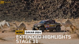 Extended Highlights  Stage 11  Dakar2024  W2RC [upl. by Adnohr]