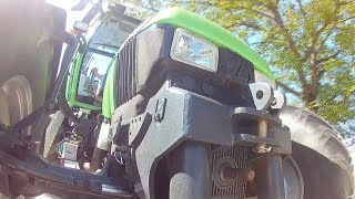 New DeutzFahr Agrotron 150 FULL HD 6 CYLINDER sound [upl. by Ryder516]