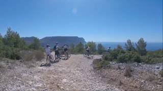 Visite des 3 calanques de Cassis en VTT électrique avec TROLIB [upl. by Brunhilda]